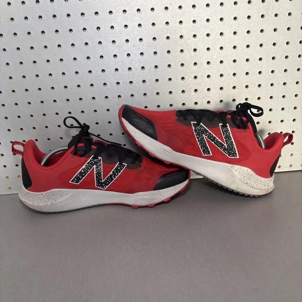 New Balance Nitrel v4 Trail Running Shoes Mens Sz 13 Red Black DynaSoft MTNTRRB4